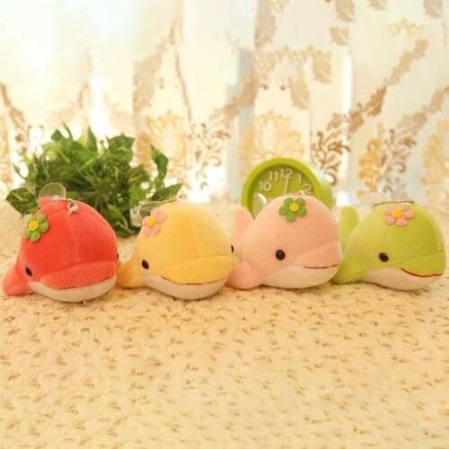 1Pcs 6CM/13CMDolphin Plush Toy Doll Stuffed Keychain Pendant PlushToy Keychain Pendant Home Decoration Kids Children Gift