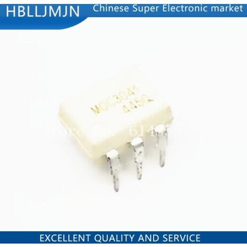 100PCS MOC3010 MOC3011 MOC3020 MOC3021 MOC3022 MOC3023 MOC3040 MOC3041 MOC3042 MOC3043 DIP-6