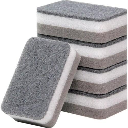 5/10Pcs Magic Thick Sponge Eraser Kitchen Rust Remover Brush Dish Pot Cleaning Sponge Kitchen Cooktop Clean Tools