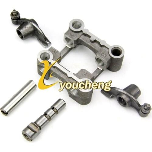 64mm or 69mm Valve GY6 50cc 80cc Scooter Moped ATV Cam shaft Holder bracket rocker Arms assy 139QMB 139QMA Engine YBZJZC-GY650