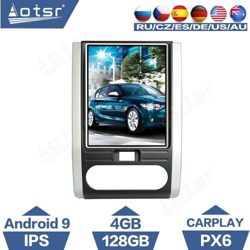 128GB Tesla Screen Android Car Radio For Nissan X - Trail X Trail 2 T31 2007 - 2015 Multimedia Player GPS Navigation CarPlay PX6