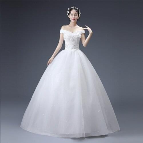 Ball Gown Sleeveless Jacquard Lace Summer White Long Dress Women Slim Waist Maxi Sexy One Word Collar Party Dresses Evening Lace