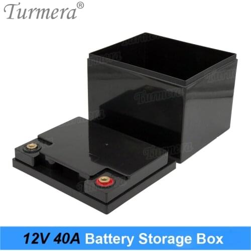 Lifepo 12V Battery Storage Box for 3.2V Lifepo Battery Use Can Build 100Ah to 40Ah for Solar System Uninterrupted Power Supply