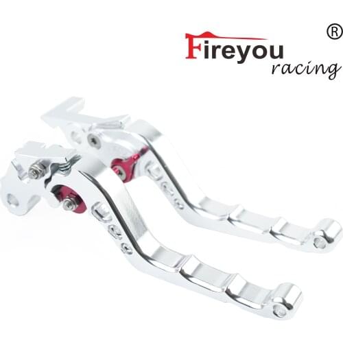 For Honda Grom MSX125 CBR250R CBR300R FA CBR500R CBR500F Motorcycle Scooter Brake Clutch Lever Part Adjustable Moto CNC Chrome