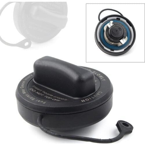 For Jeep Dodge Chrysler 1999-2019 Car Non-Locking Fuel Filler Gas Cap Cover With Tether 52030377AA