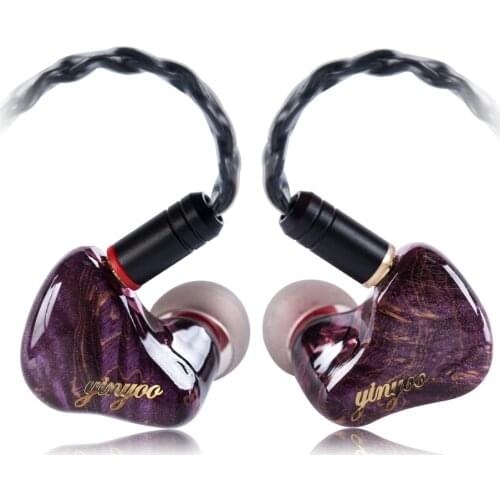 Yinyoo HX5 4BA+1DD Hybrid 5 Unit In Ear Earphone HIFI DJ Monitor Earphone Earbud Headset With MMCX Detachable Cable