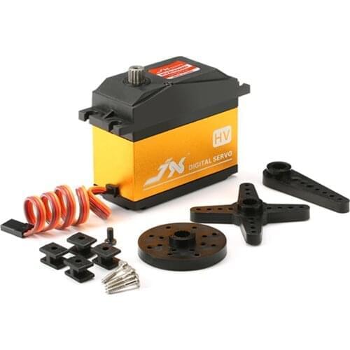 JX Servo PDI-HV2060MG 60KG High Torque 180 Digital Servo For RC Model Helicopter Spare Parts DIY Accessories