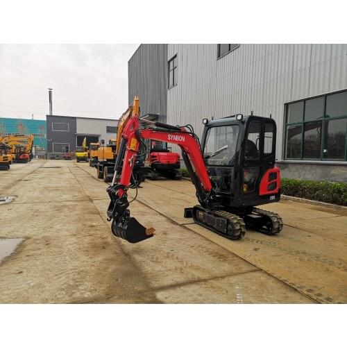 SYNBON Manufacturing Machine 1.8Ton Crawler Excavator Digging Digger Farm Use