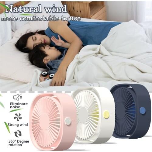 Mini Portable Fan Desktop Portable Small Electric Fan USB Mini Fan For Office Computer Laptop Improvement Smart Home Fan 2021