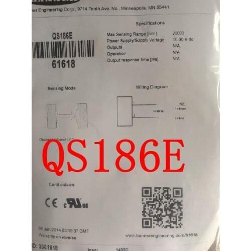 100% New Origiial Transmitter QS186E of through-beam photoelectric switch