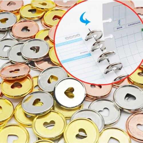 35MM Colourful Mushroom HoleButton binding ring,binder ring,binder buckle,planner rings,binder,planner discs,office accessories