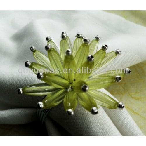 Aliexpress sold beaded wedding napkin ring