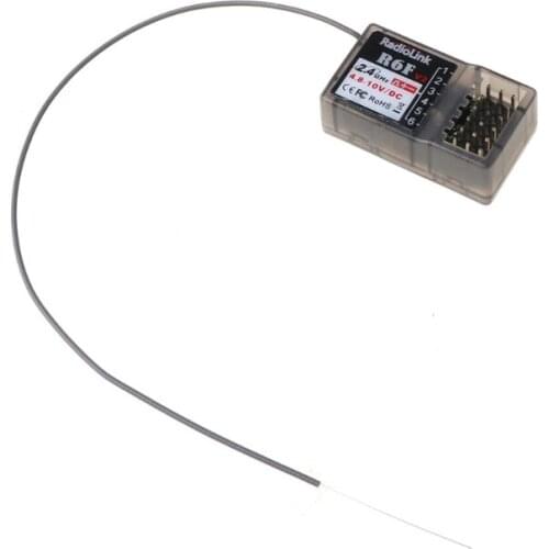 Radiolink R6FG R6F 2.4G Receiver FHSS 6 Channel RX Radio Control System R6FG Gyro Function for RC4GS