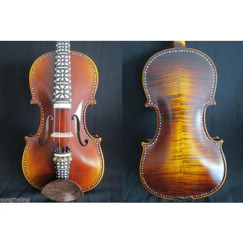 Baroque style SONG Brand Maestro violin 4/4 of profession Concert play #8570