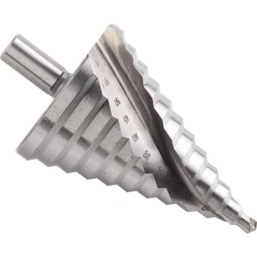 6-60MM HSS Step Steel Titanium Drill Bit 110mm Metal Hole Cutter Wood Cone Core Drilling Saw Tool