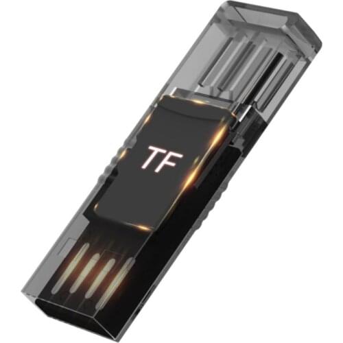 TF Memory OTG Card Reader USB Type C Two Slot for Computer and Smartphone Card Reader for Macbook Support Data Transmission