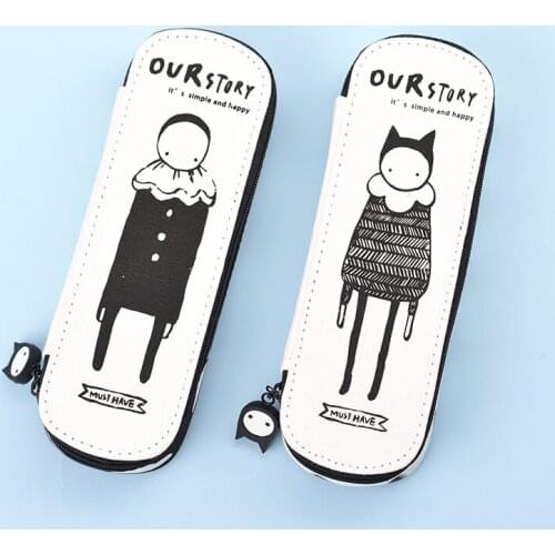 1pcs South Korea Stationery Wholesale Mai and Coco Kingdom We have a small pencil case pencil case MH1602-209