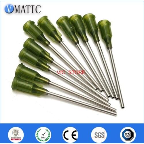 Free Shipping 10 Pcs 14G 10Cm Length Dispensing Needle Tips14G 100Mm Length Plastic Dispense Syringes Needle