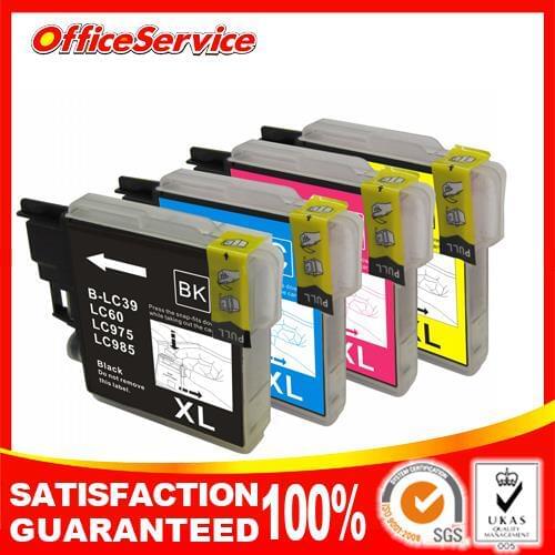 10x Compatible Ink Cartridge for Brother LC 985 LC975 LC67 LC1100 LC980 XL Ink Cartridge for Brother DCP 185C 195C 9805C Printer