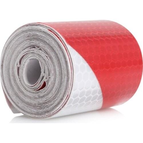 2"X118" Reflective Safety Tape Warning Adhesive Engineering Marking Tape Sticker