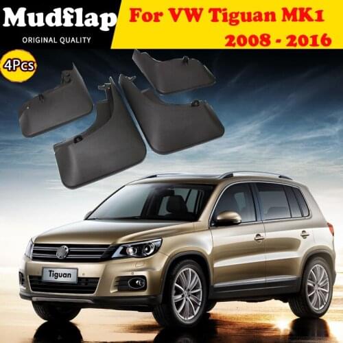 Mud Flaps For VW Tiguan MK1 2008 - 2016 Splash Guards Front Rear Mudguards 2009 2010 2011 2012 2013 2014 2015 4pcs