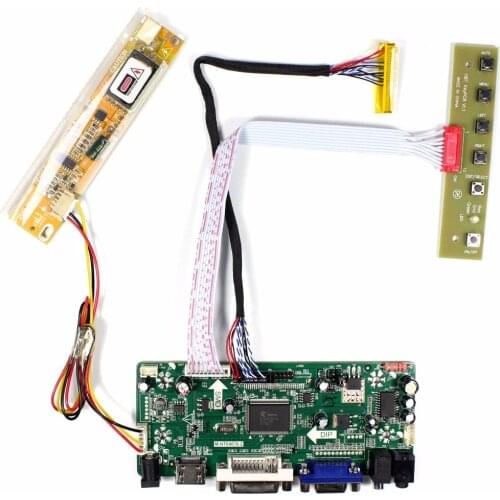 HD MI DVI VGA Audio Control Board For 15inch LP150X09 LP150X10 1024x768 LCD