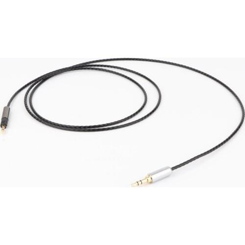 Hifi audio copper silver plated AUX cable 2.5mm to 3.5 mm male plug cable Hi-end Headphone Cable Audio 3.5mm Upgrade Cable