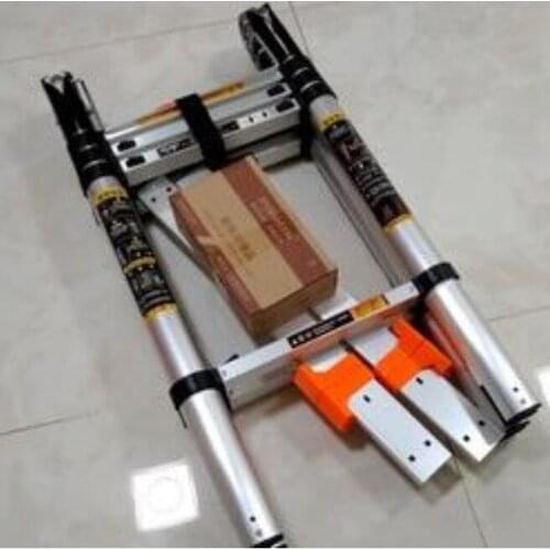 1.7m+1.7m Multipurpose Thicken folding ladders Telescopic ladders dual purpose trestle ladder Straight ladder