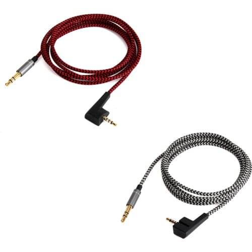 OFC Braided Replacement Cable Extension Cord Wire For Sennheiser HD438 HD439 HD461 HD461i HD461G HD471 HD471i HD471G Headphones