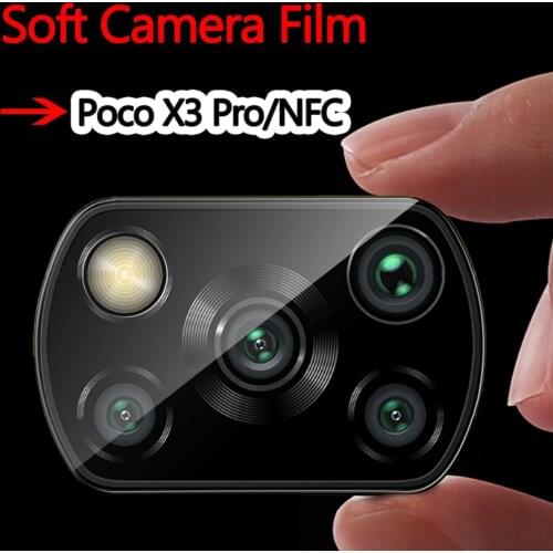 Camera film for poco x3 pro xiaomi poco-x3 nfc soft glass pocophone x3 pro screen protector poco x 3 xiaomi poco x3 pro