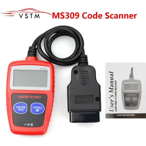 Code Scanner MS309 CAN BUS OBD2 car Code Reader EOBD OBD II Diagnostic Tool MS 309 with Multi-languages