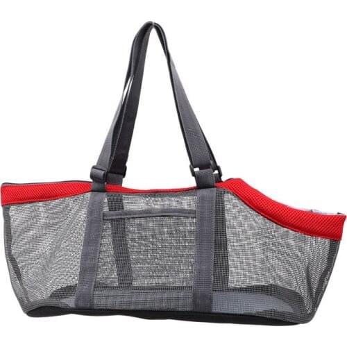 Dog Puppy Sling Bag Carrier Mesh Breathable Outdoor Bags For Small Cat Chihuahua Portable Single Tote Shoulder