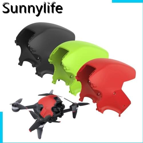 Sunnylife Replaccement Top Shell For DJI FPV Plastic Drone Body Top Protector Cover Repair Parts Drone Accessories