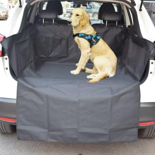 Pet Carrying Supplies Oxford Cloth Dog Mat Car Dirtyproof Waterproof Trunk Pet Cushion Thicken Bite-resistant Dog Isolation Cage