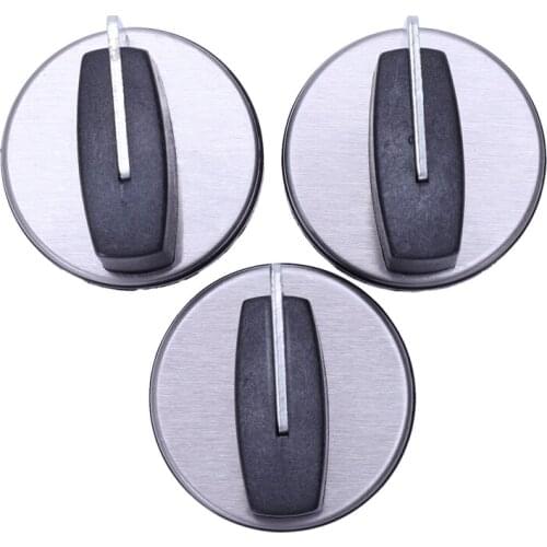 Universal burner parts knobs oven rotary switch control switch gas stove 3 pcs