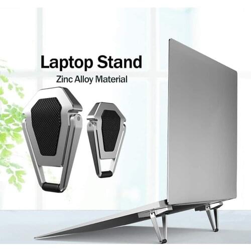1 Pair Portable Laptop Stand Suporte Notebook Foldable Mini Cooling Bracket for Universal MacBook Pro Tablet Desktop Holder
