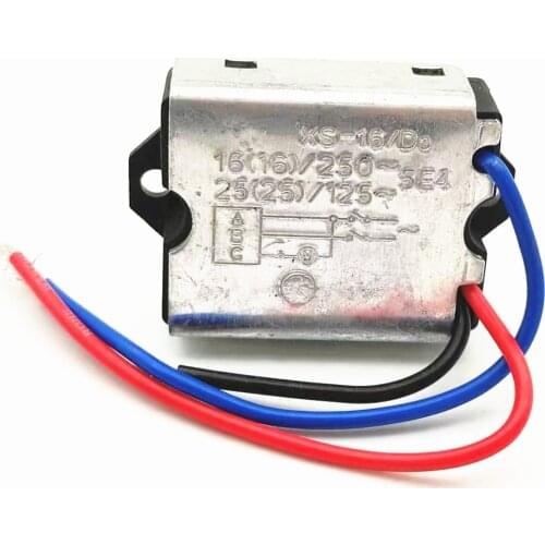 16A 250V 25A 125V motor speed controller and soft start