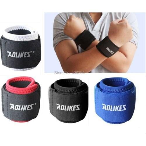 4 Colors to choose Neoprene Adjustable Sports Wrist Protector Elastic Band Brace Support Wrap Gym Fitness Gear