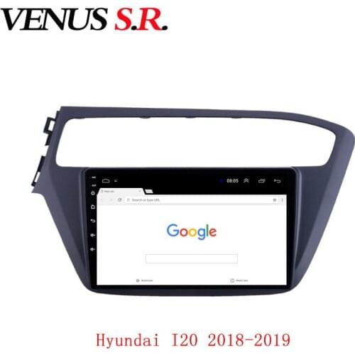 VenusSR Android 9.1 Car DVD Player GPS Navigation Multimedia For Hyundai I20 2018-2019 radio car stereo bluetooth wifi
