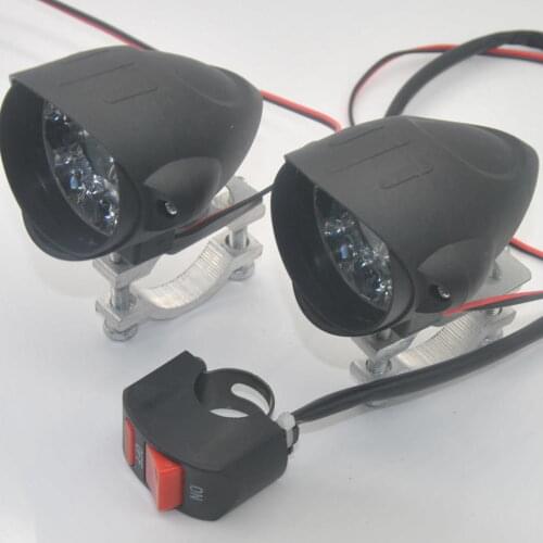 White motorcycle parts motorcycle lamp auxiliary lamp for HONDA CB190R