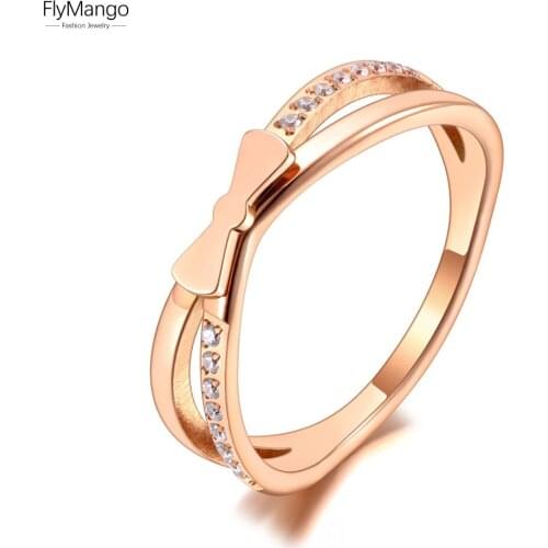 FlyMango Rings With Crystals