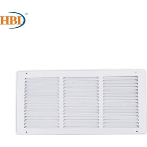 HBI W18"*H8" Steel White Finished Return Air Grilles Ceiling Air Vent Ceiling Duct Cover Air Register Ventilation Grilles