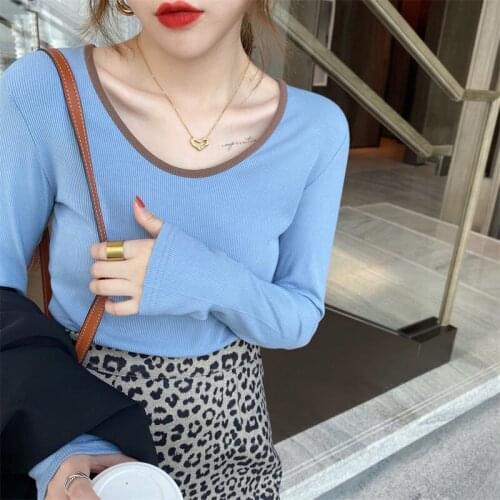 Женские длинные футболки HIKOSAKA China At AliExpress