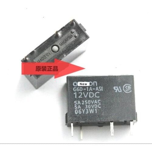 Genuine New original Relays G6D-1A-ASI-DC12V G6D-1A-ASI DC12V