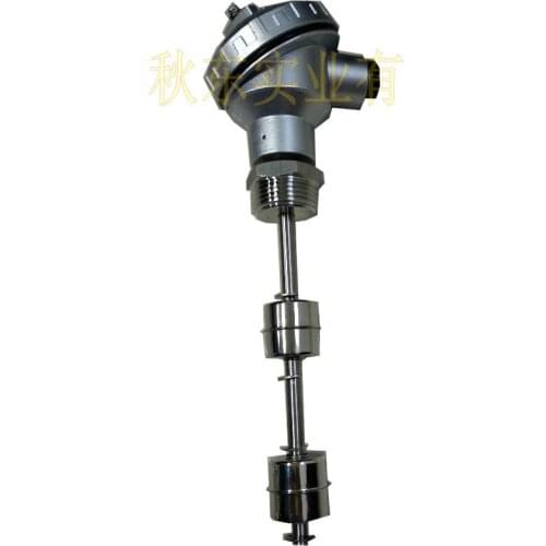 Stainless steel float switch, water level switch, liquid level switch, 1-inch thread with waterproof junction box