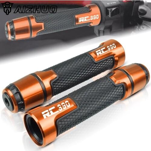 Motorcycle Handle Grips Racing Grips Handlebar Handles Grips Ends For RC390 RC 390 390 250 2013 2014 2015 2016