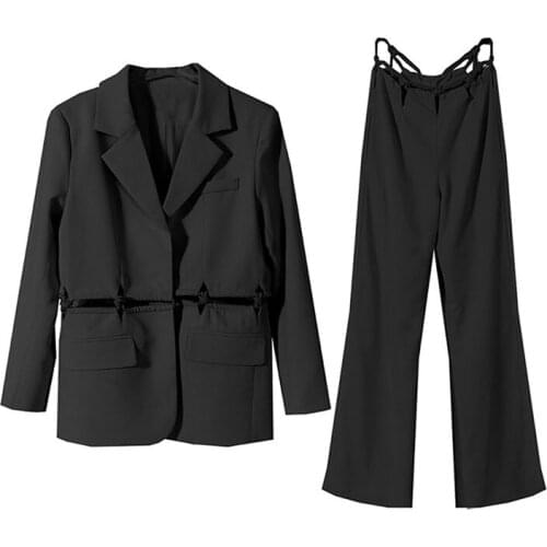 SeeBeautiful Women's Trouser Suits