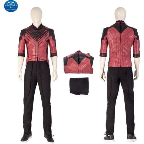 ShangChi Cosplay Costume Shangqi Movie Halloween Costumes for Men Sets Anime Cosplay Halloween Costume Danganronpa Cosplay