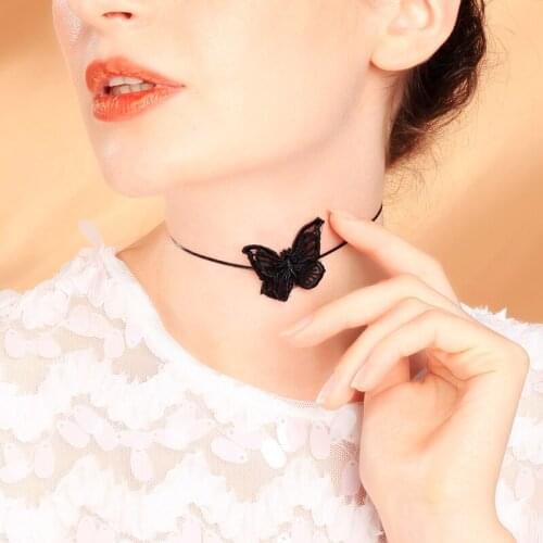 Timlee N010 New Delicate Temperament Lace Bow Clavicle Necklaces Fashion Jewelry Wholesale