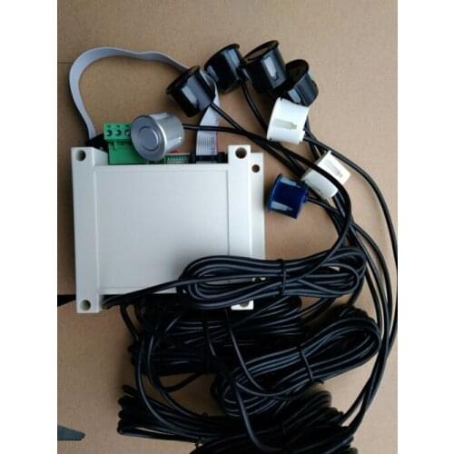 All-in-one Waterproof Serial Ultrasonic Ranging, Obstacle Avoidance and Anti-collision Radar, Eight Probes RS232/IO